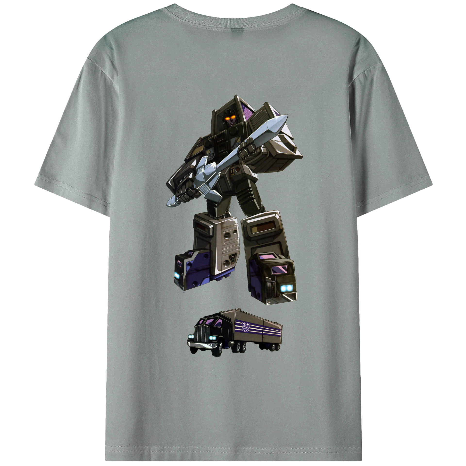 （画像用）  綿100％ メンズ半袖Tシャツ（バックプリント） 通気性